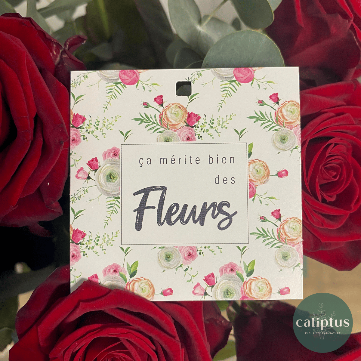 7/ Ça mérite bien des fleurs
