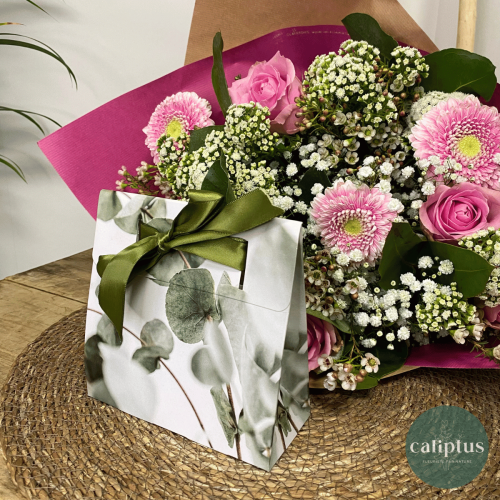 Pack Bouquet et sa Carte cadeau Livraison de bouquets de fleurs pas cher caliptus