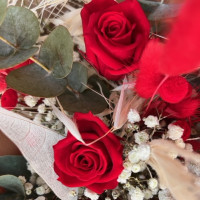 Bouquet Passion Ardente Fleurs séchées pas cher caliptus