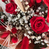 Bouquet Passion Ardente Fleurs séchées pas cher caliptus