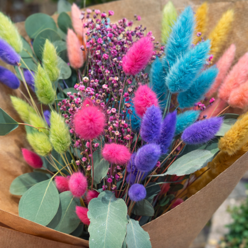 Bouquet Rêve Coloré Fleurs séchées pas cher caliptus