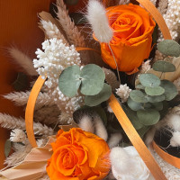 Bouquet Douceur d’Ambre Fleurs séchées pas cher caliptus