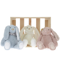 Peluche Lapin Blanc Oursons pas cher caliptus
