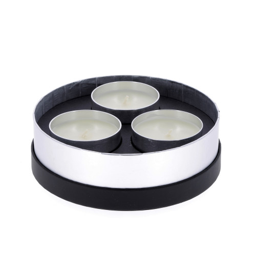 Coffret de 3 Bougies “Simplicity” Noir Senteurs pas cher caliptus