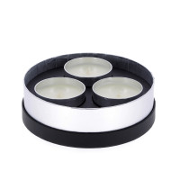 Coffret de 3 Bougies “Simplicity” Noir Senteurs pas cher caliptus